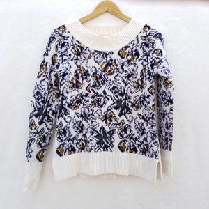 Thick Loft Floral Sweater Size XS